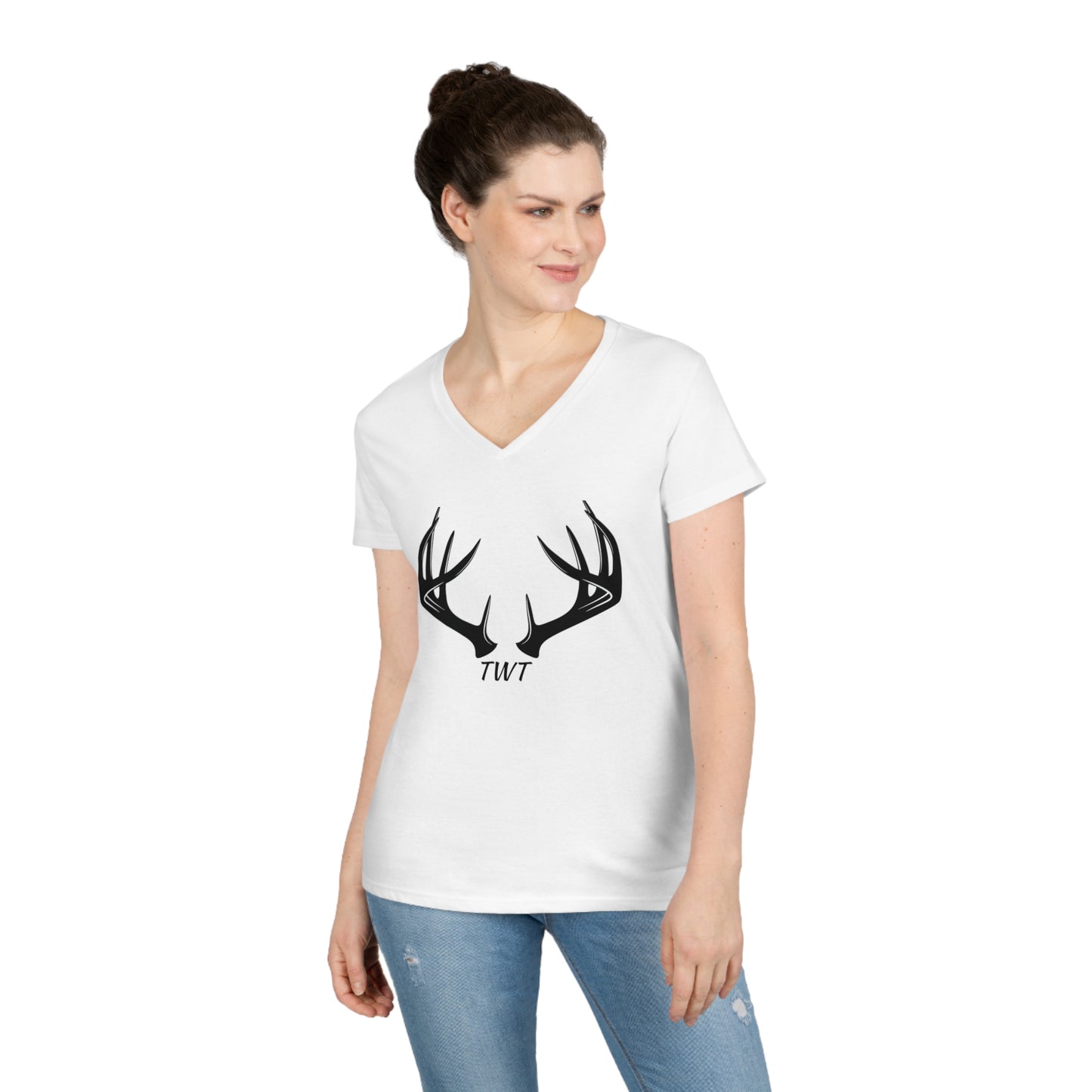 Ladies' V-Neck T-Shirt